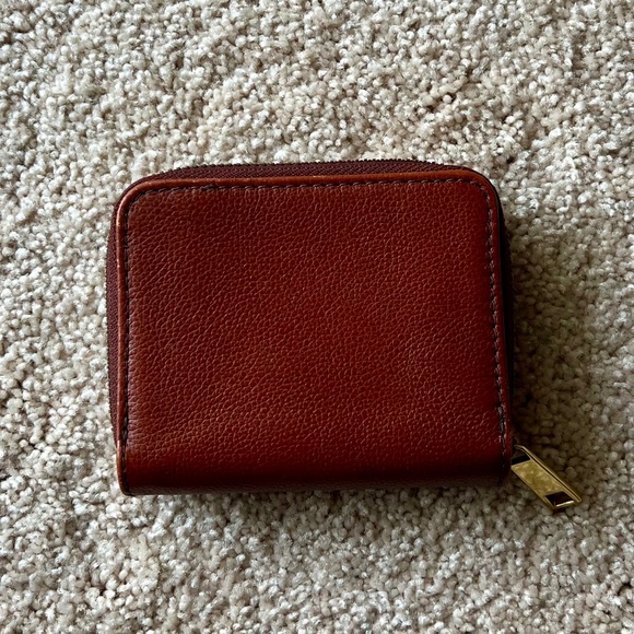 Fossil Wallet - Evelyn Bi-fold Wallet in Medium Brown Leather - Picture 2 of 13